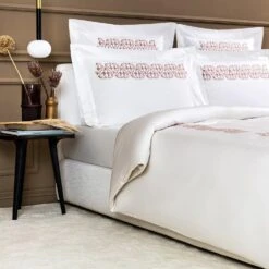 Ornate Medallion Embroidery Duvet Cover -Home Products Shop 3FR6571E3600 BR67 02