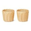 Freya Wicker Votives Set Of 2 2 Freya Wicker Votives Set Of 2 -Home Products Shop Aerin Freya wicker votive set