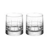 Set Of 2 Double Old Fashioned Glasses Graphik Crystal -Home Products Shop B07965021 Set of 2 double old fashioned glasses Graphik xutitn