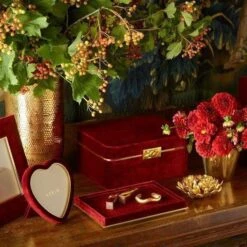 Beauvais Velvet Jewlery Box -Home Products Shop Beauvais Velvet Jewlery Box 7
