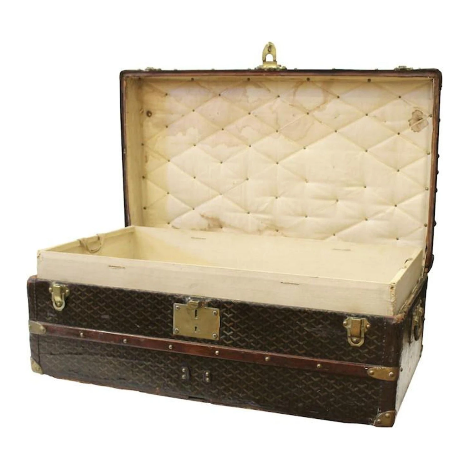 Cabin Trunk With Dark Brown Edging 4 Cabin Trunk With Dark Brown Edging - Image 2