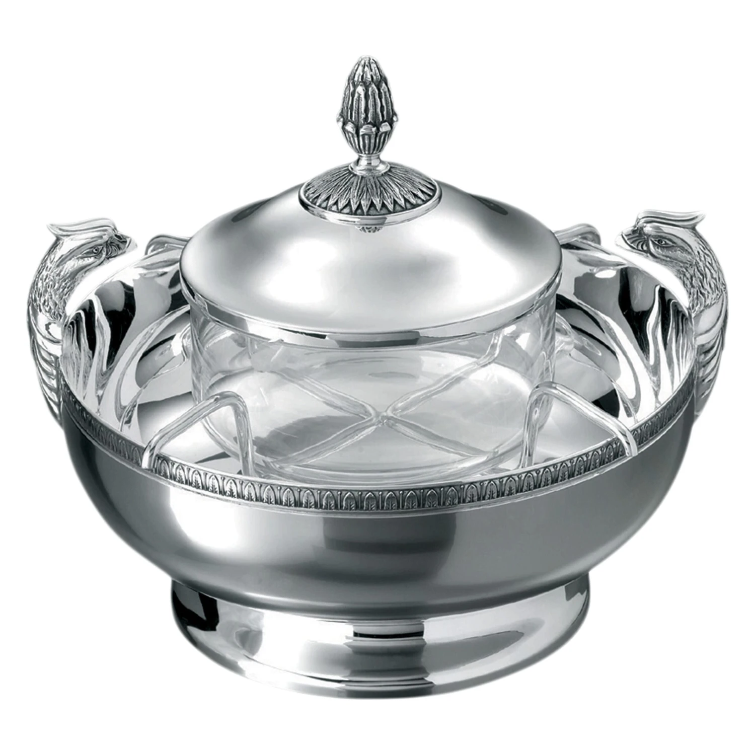 Caviar Set Malmaison Silver Plated 4 Caviar Set Malmaison Silver Plated - Image 2