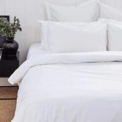 Cotton Percale Duvet Cover -Home Products Shop Cotton Percale Duvet Cover 4