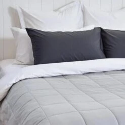 Cotton Percale Fitted Sheet -Home Products Shop Cotton Percale Fitted Sheet 5