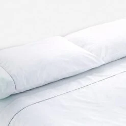 Cotton Percale Pillowcase With Piping -Home Products Shop Cotton Percale Pillowcase with Piping 4