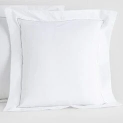 Cotton Percale Pillowcase With Piping -Home Products Shop Cotton Percale Pillowcase with Piping 6