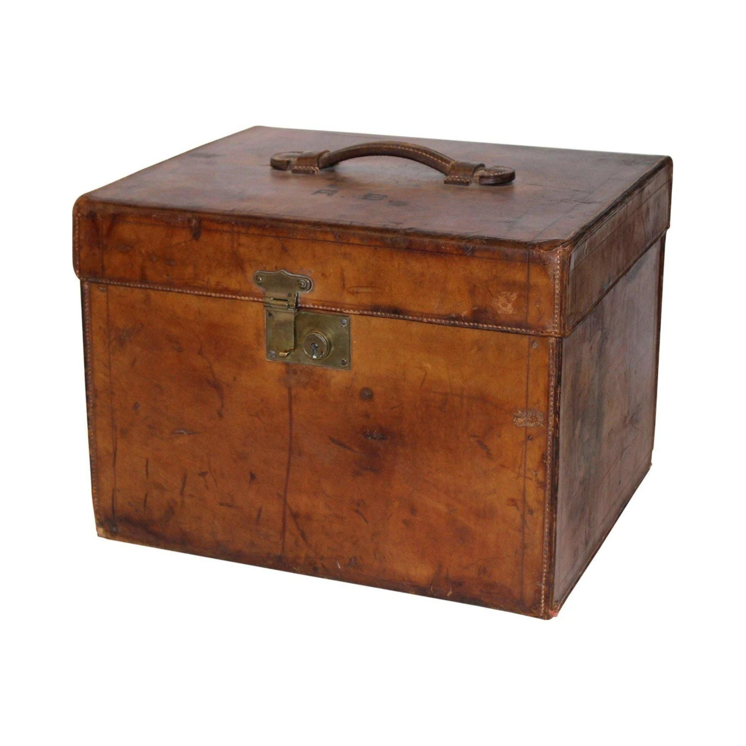 Hat Trunk With RB Initials 3 Hat Trunk With RB Initials