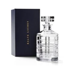 Ralph Lauren Home Hudson Plaid Decanter -Home Products Shop Hudson Plaid Decanter 2