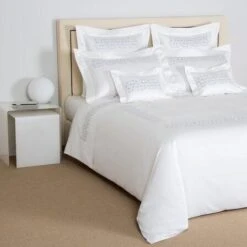 Ornate Medallion Embroidery Duvet Cover -Home Products Shop Ornate Medallion Embroidery Duvet Cover 4