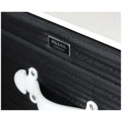 Prada Large White Suitcase -Home Products Shop Prada Large White Suitcase 4