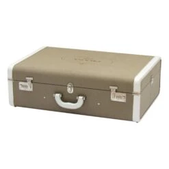 Prada Suitcase With White Crocodile Trim