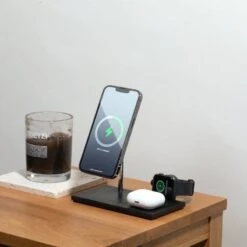 Snap Magnetic 3-in-1 Wireless Charger -Home Products Shop Snap Magnetic 3 in 1 Wireless Charger 9