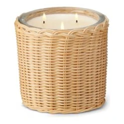 Tulia Wicker Candle Uzes Tuberose