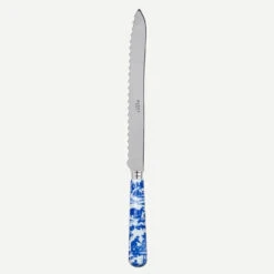Toile Blue Bread Knife
